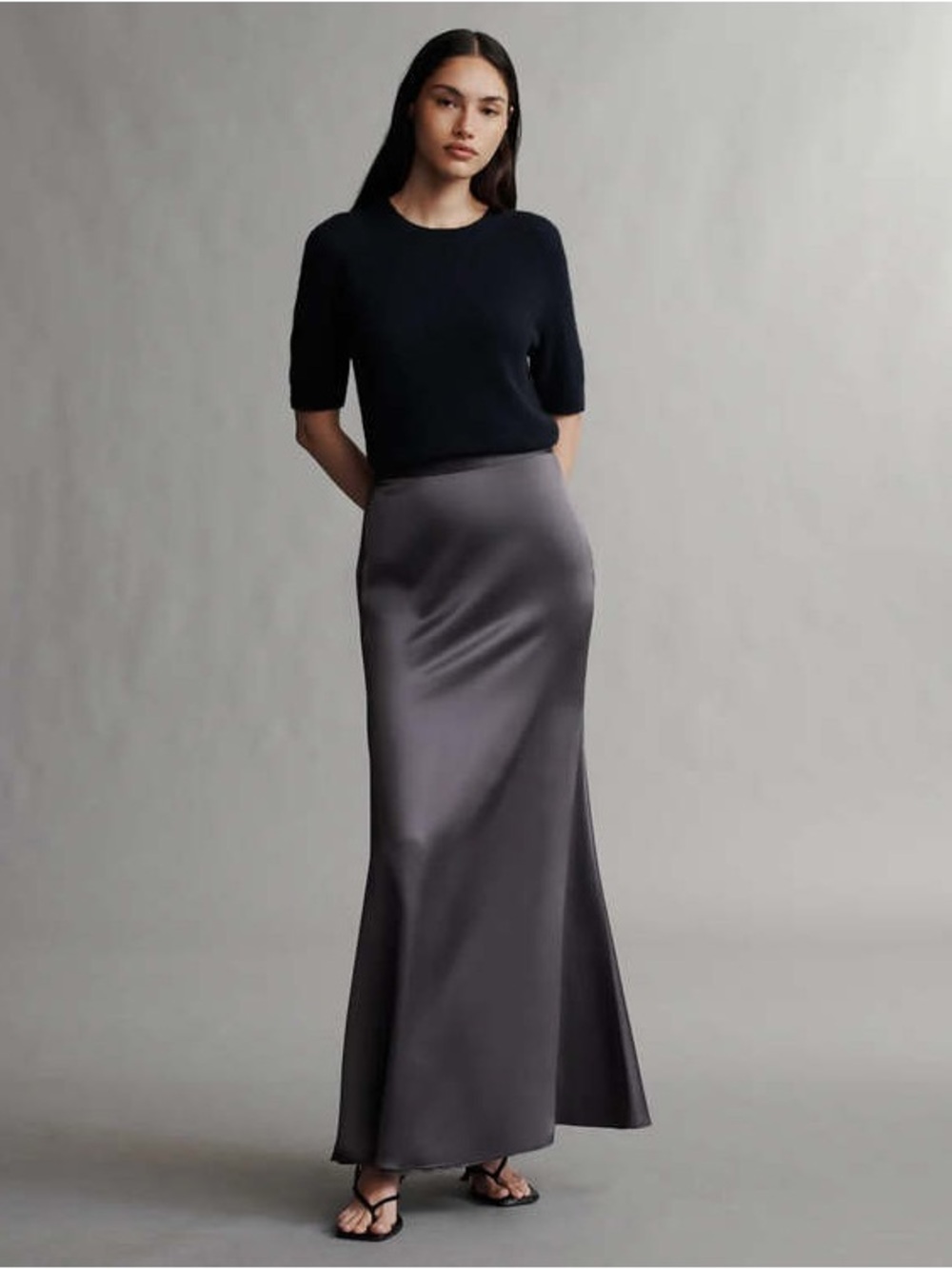 TWP at last silk maxi skirt size 4